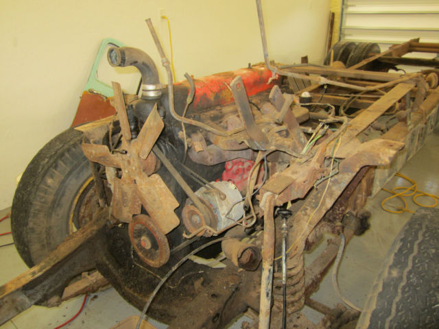 1955 GMC cabover COE 350 chassis, drivetrain, suspension only 1955 GMC Other