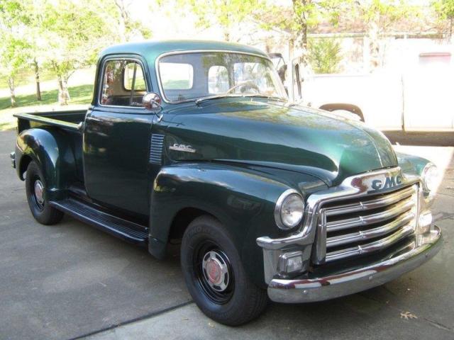 1955 GMC PICK UP NEW DESIGN SERIES 3162 Miles Green Pickup 248 Inline 6 Cyl Aut 1955 GMC PICK UP NEW DESIGN SERIES