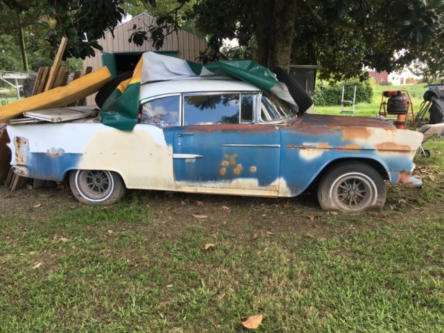 1955 HARD TOP - 2 DOOR - AS IS - It sells or gets scrapped 1955 Chevrolet Bel Air/150/210