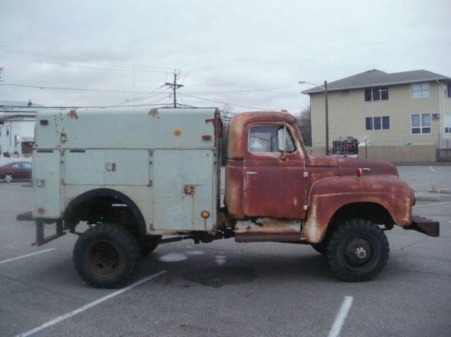 1955 International Harvester R140   R-140 4X4 PICKUP UTILITY TRUCK - photo 6