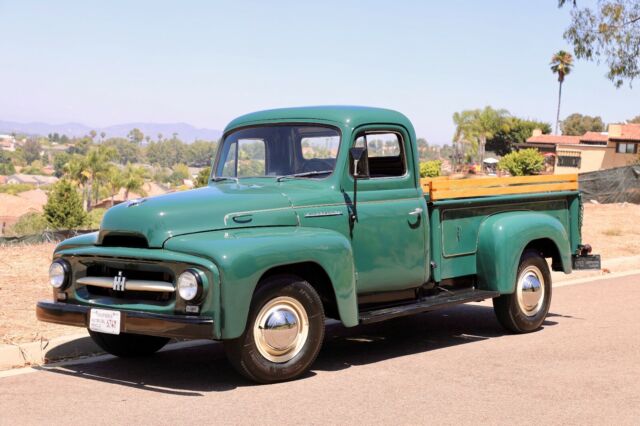 1955 International R-122 Pickup with Factory PTO Dump Bed 1955 International Harvester R120 dump truck