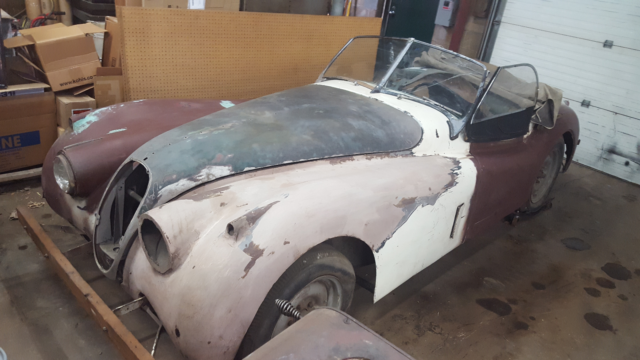 1955 Jaguar XK convertible - photo 2