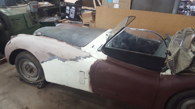 1955 Jaguar XK convertible - photo 4