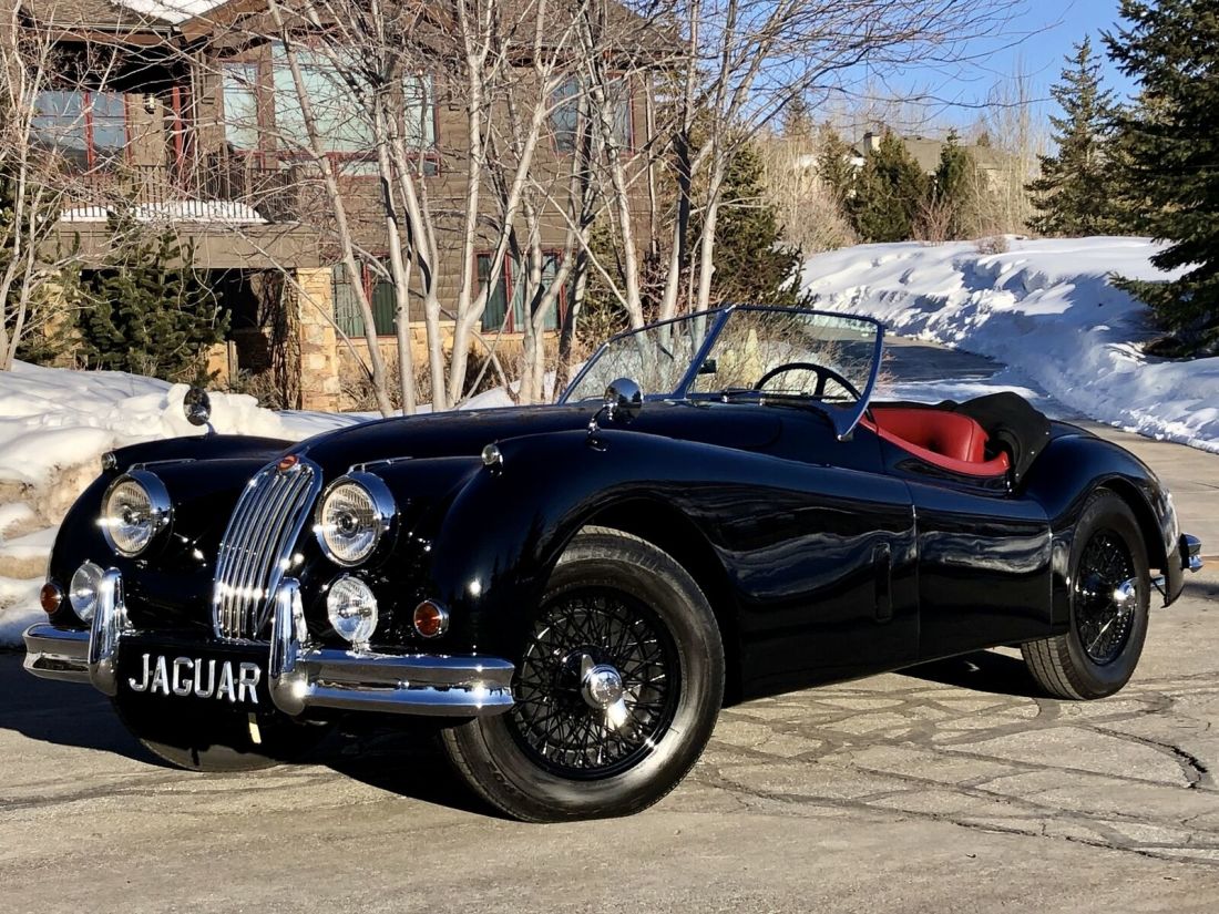 1955 JAGUAR XK140 MC ROADSTER CONVERTIBLE FRAME OFF RESTORATION RARE 1 OF 3,349! 1955 Jaguar XK