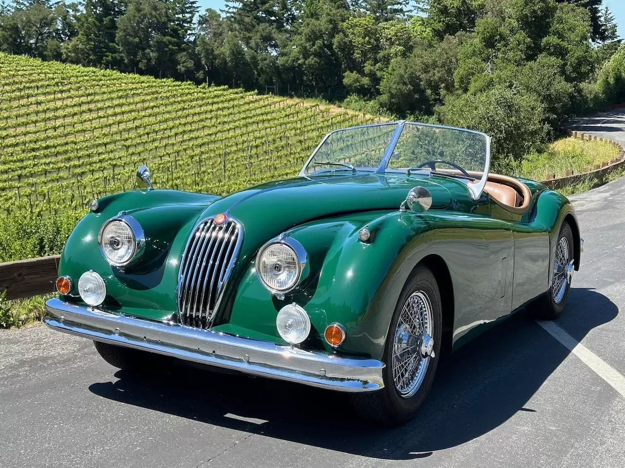 1955 Jaguar XK140MC Roadster 1955 Jaguar XK140 MC