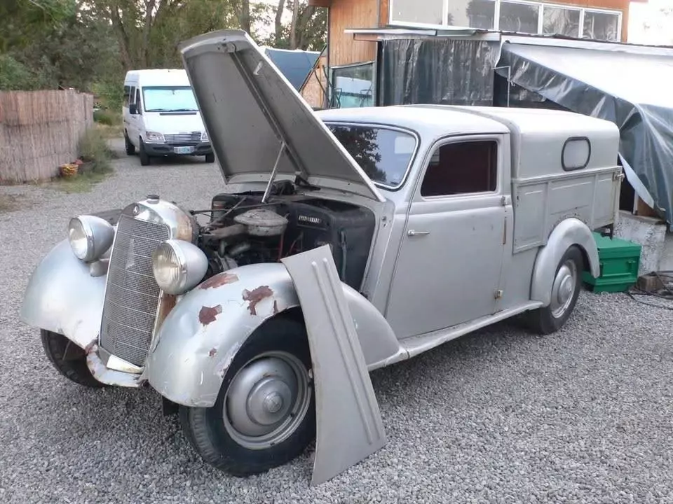 1955 Mercedes-Benz 170 SV-D Pickup Truck - photo 7