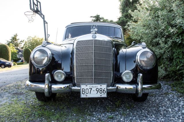 1955 Mercedes Benz 300B Adenauer Collector Classic Rare Old-time Black Beautiful 1955 Mercedes-Benz 300-Series W186