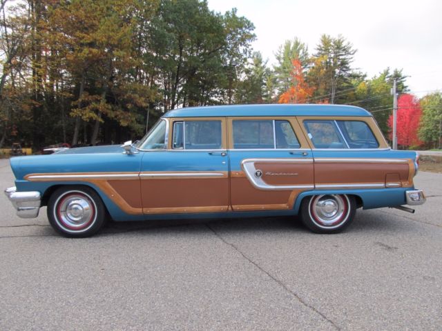 1955 MERCURY MONTEREY WOODY WAGON 9 PASSENGER VERY GOOD CONDITION 1955 Mercury Monterey WOODY