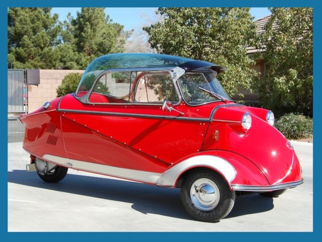 1955 Messerschmitt KR200 RESTORATION JUST COMPLETED 1955 Other Makes KR200 Kabinroller Snakeskin