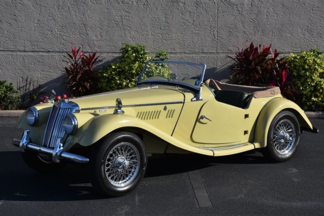 1955 MG TF 1500 1 of 3,400! 0 Ivory Convertible 4-Cyl 5-Speed 1955 MG T-Series 1500 1 of 3,400!