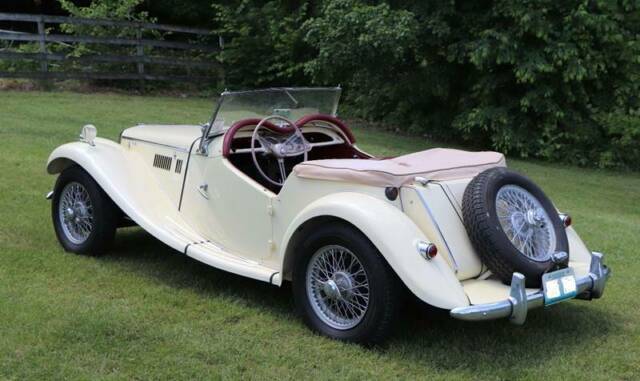 1955 MG TF 1500 25820 Miles Yellow Convertible I4 1.5L Manual 1955 MG T-Series --