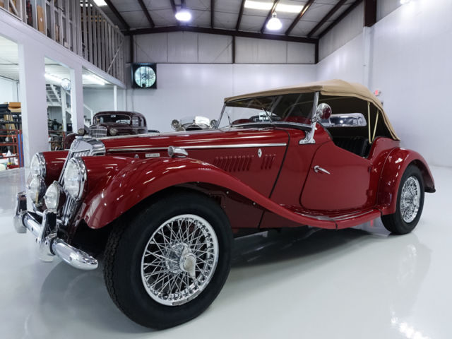 1955 MG TF 1500 ROADSTER, OVER $10K SPENT ON BODY WORK! #S MATCHING DRIVETRAIN! 1955 MG T-Series 1500 Roadster, STUNNING RESTORATION!