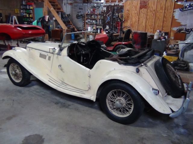 1955 MG T-Series leather - photo 12