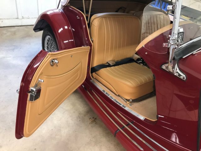 1955 MG T-Series Tan Leather - photo 2