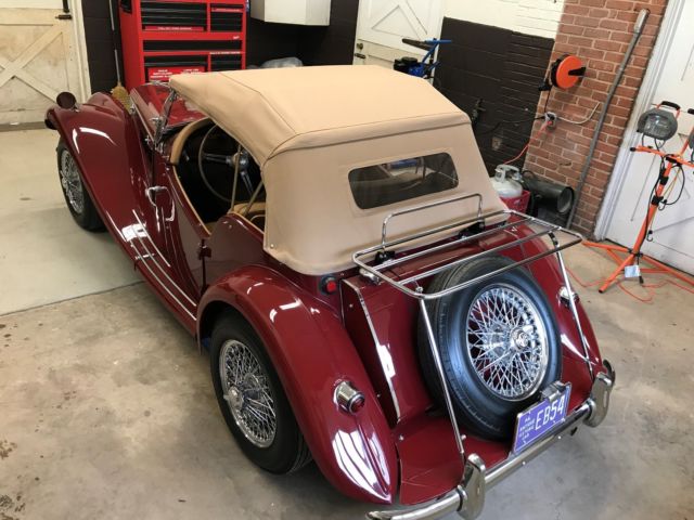 1955 MG T-Series Tan Leather - photo 3