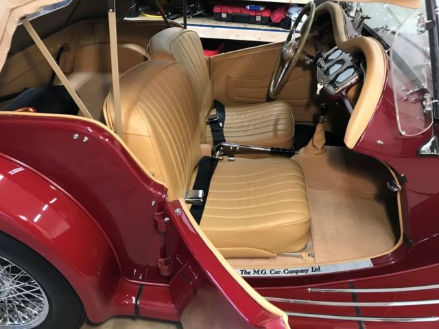 1955 MG T-Series Tan Leather - photo 4