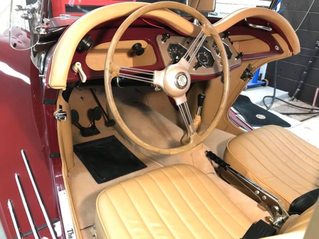 1955 MG T-Series Tan Leather - photo 5
