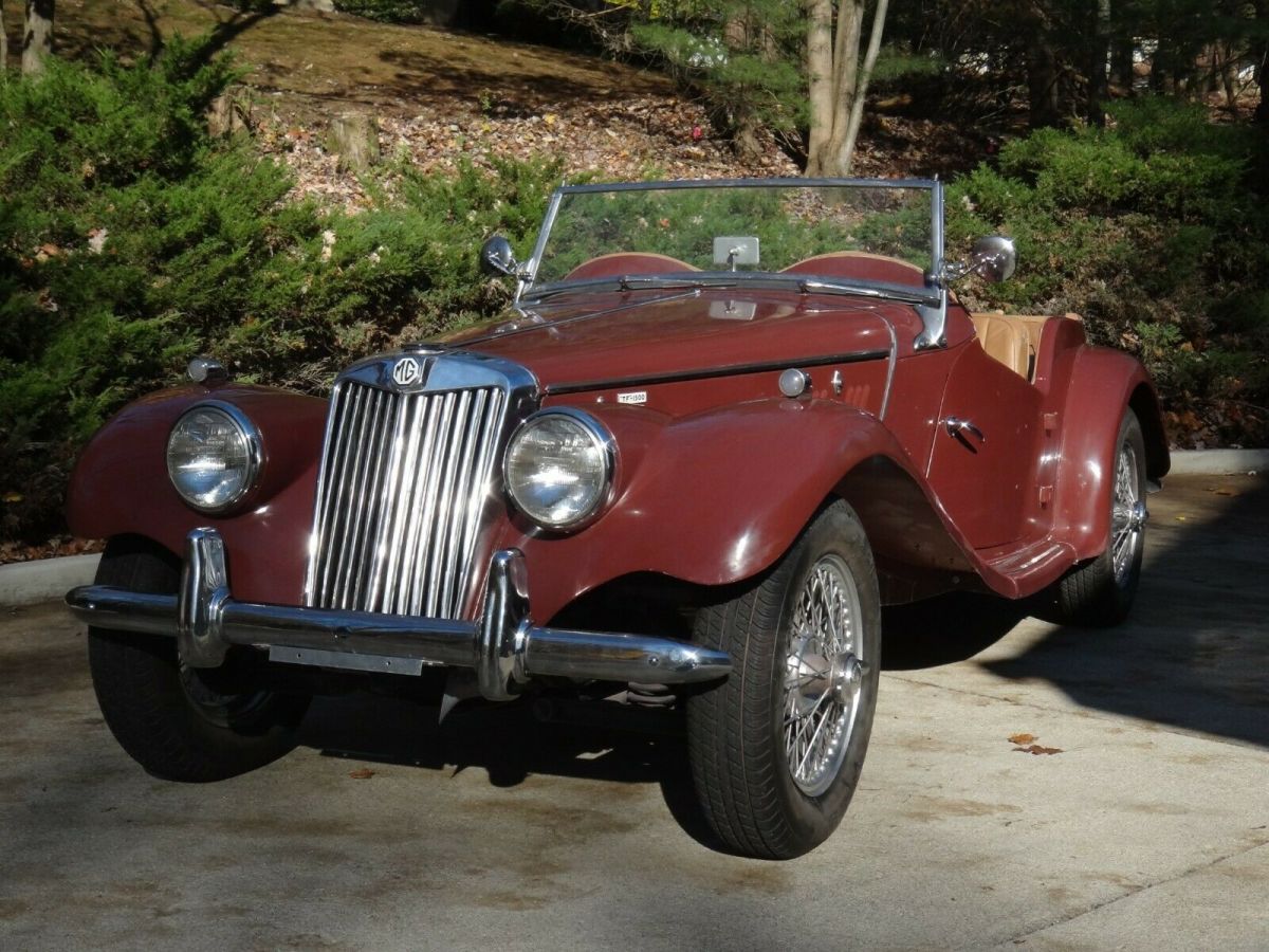 1955 MGTF1500 MG TF 1500 MGTF ROADSTER ALL NEW OR NOS RESTORATION ITEMS 1955 MG T-Series