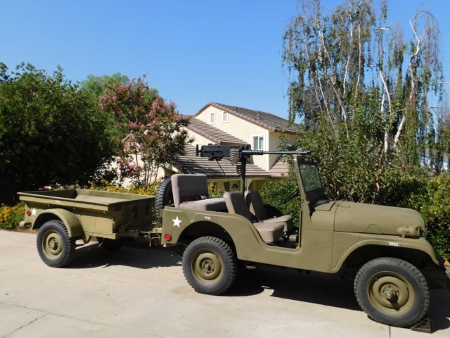 1955 MILITARY LIKE JEEP CJ. KOREAN WAR ERA.....MILITARY TREASURE. 1955 Jeep CJ SUPER JEEP PACKAGE