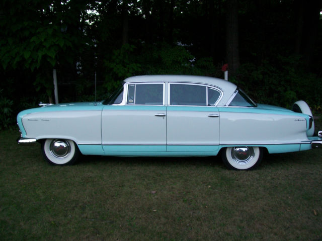 1955 Nash Ambassador Custom 4dr - photo 2