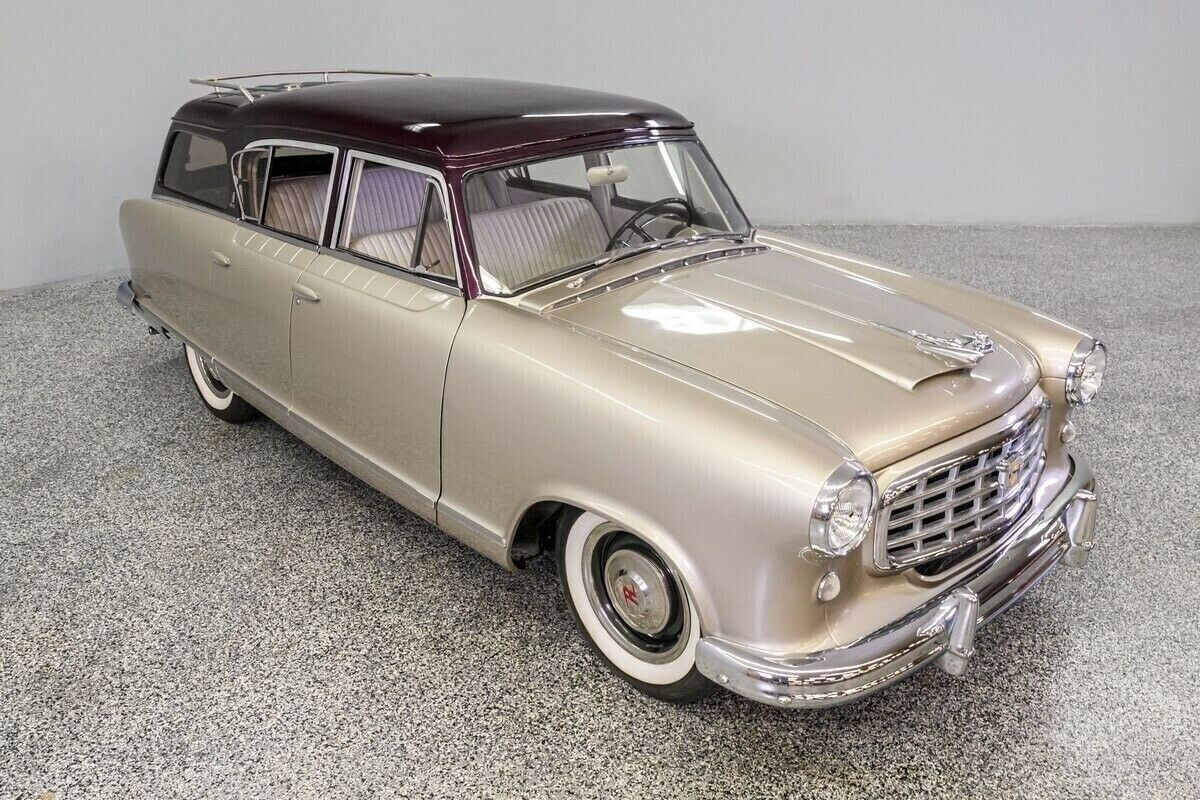 1955 NASH RAMBLER STATION WAGON-NEEDS NOTHING,DRIVE & CRUISE ANYWHERE.BEAUTIFUL 1955 Nash Rambler station wagon