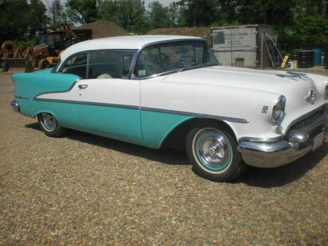 1955 olds 2 dr hrtp 1955 Oldsmobile Eighty-Eight 88