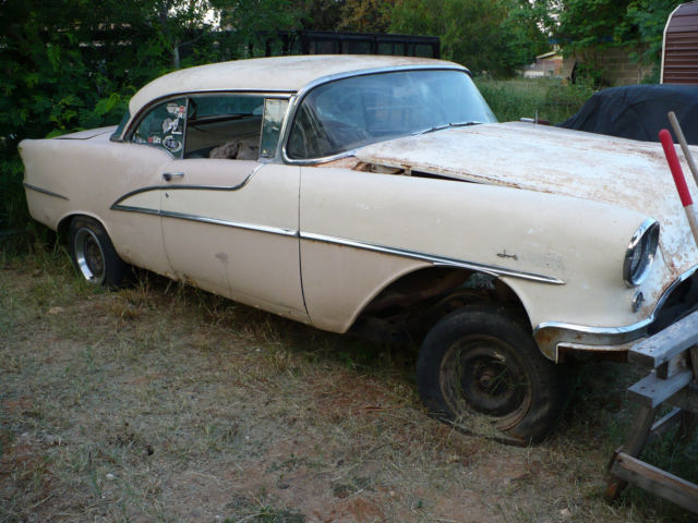 1955 Oldsmobile 2 Dr. H/T "98 Holiday" Needs Complete Restoration NO RESERVE 1955 Oldsmobile Ninety-Eight