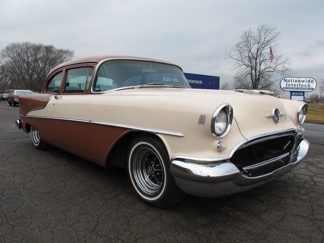 1955 OLDSMOBILE 88 47093 Miles TWO TONE BRONZE 2 DOOR V8 AUTOMATIC 1955 Oldsmobile Eighty-Eight --