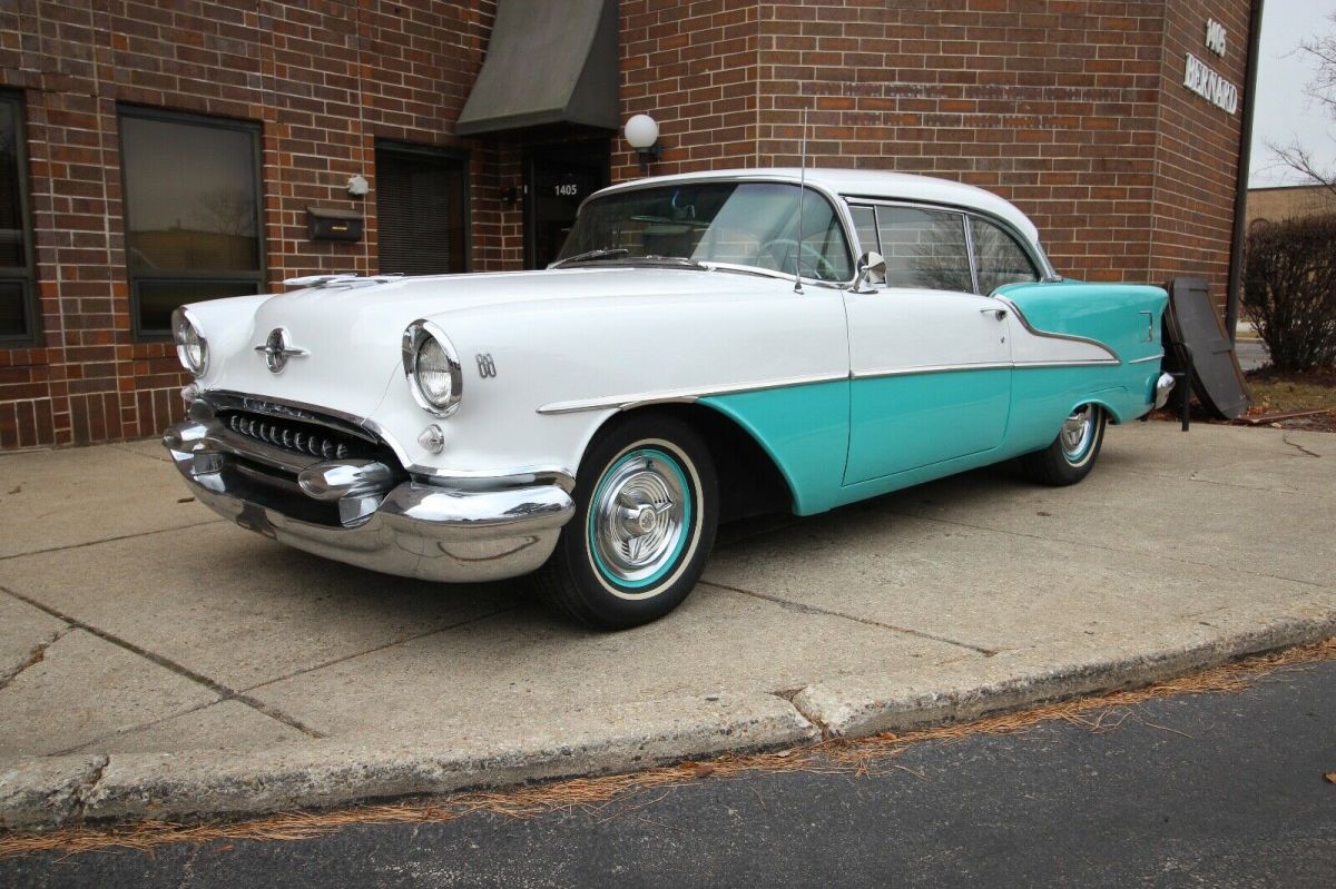 1955 Oldsmobile Eighty-Eight Holiday Hardtop 88 Vintage A/C 324 1955 Oldsmobile Eighty-Eight - 88 - Holiday Hardtop