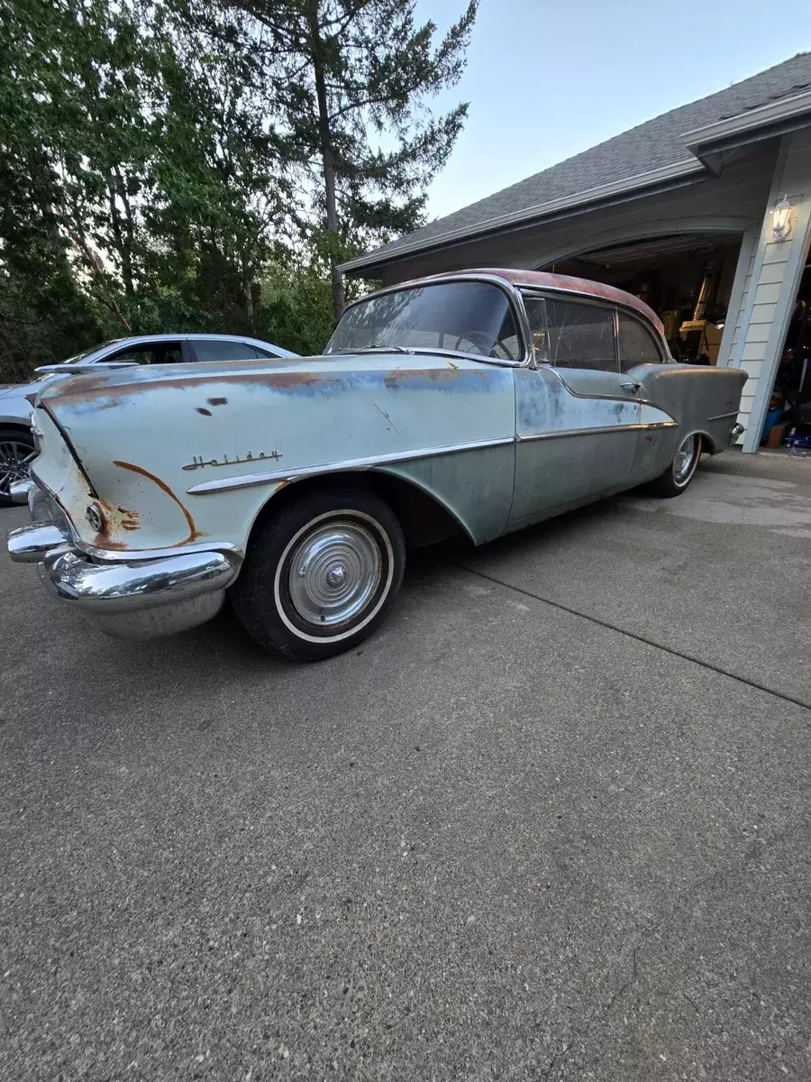 1955 Oldsmobile Holiday 98 2 door coupe 1955 Oldsmobile Ninety-Eight