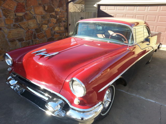 1955 Oldsmobile Holiday 98 2 door Hardtop Black & Red Great Christmas Present 1955 Oldsmobile Ninety-Eight