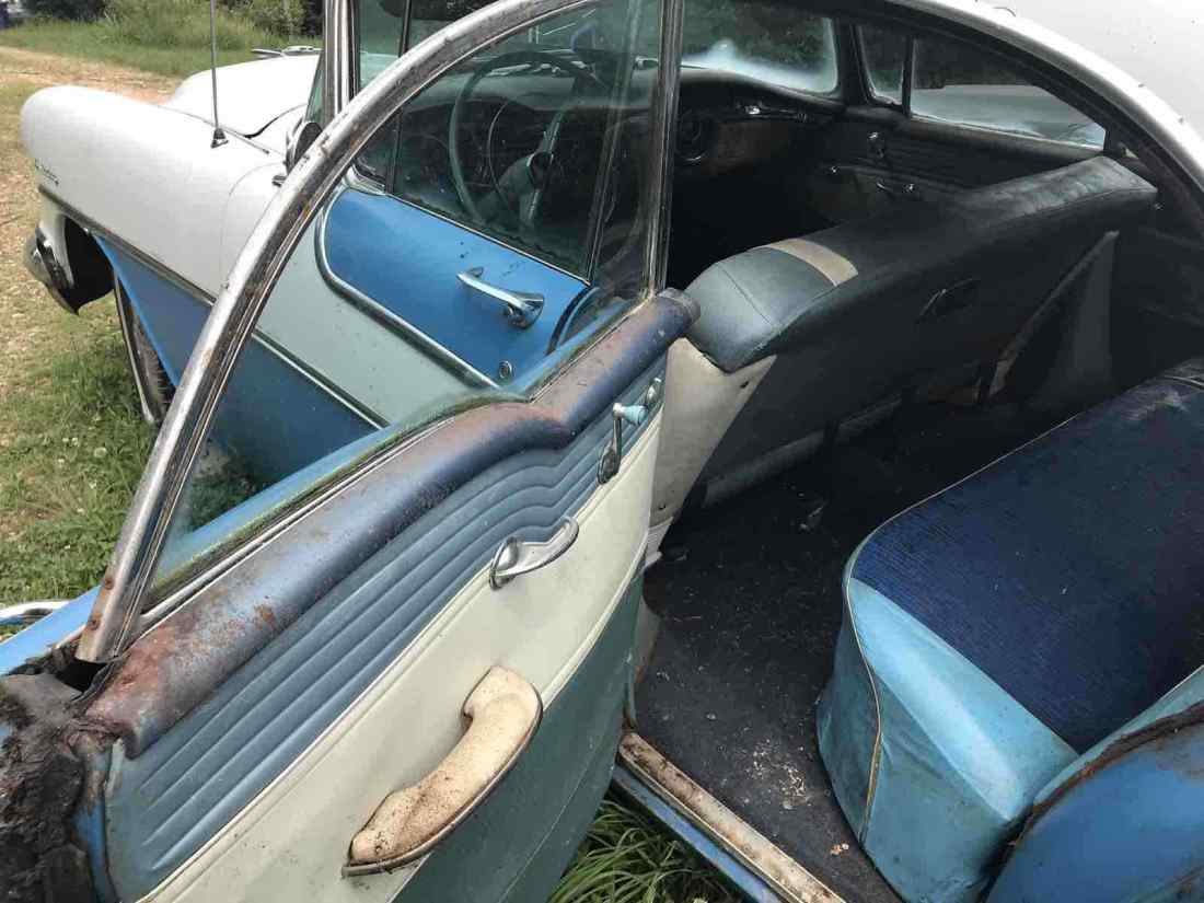 1955 Oldsmobile Holiday chrome - photo 11