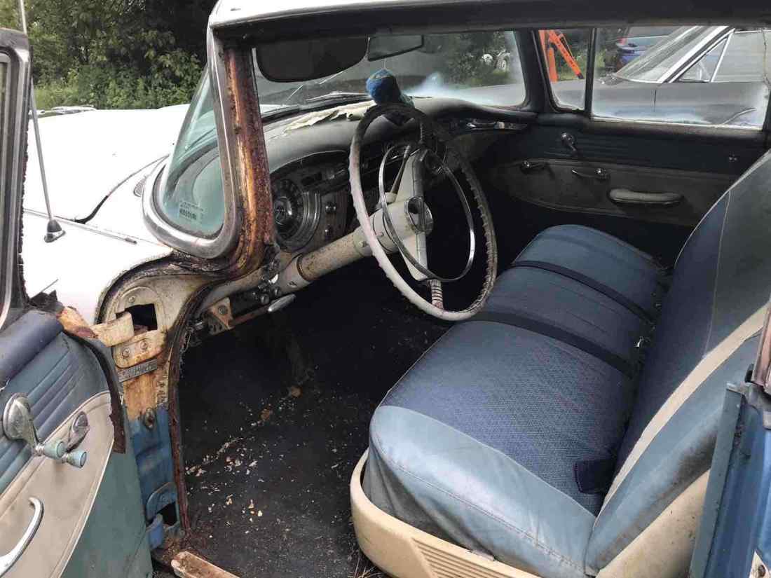1955 Oldsmobile Holiday chrome - photo 13