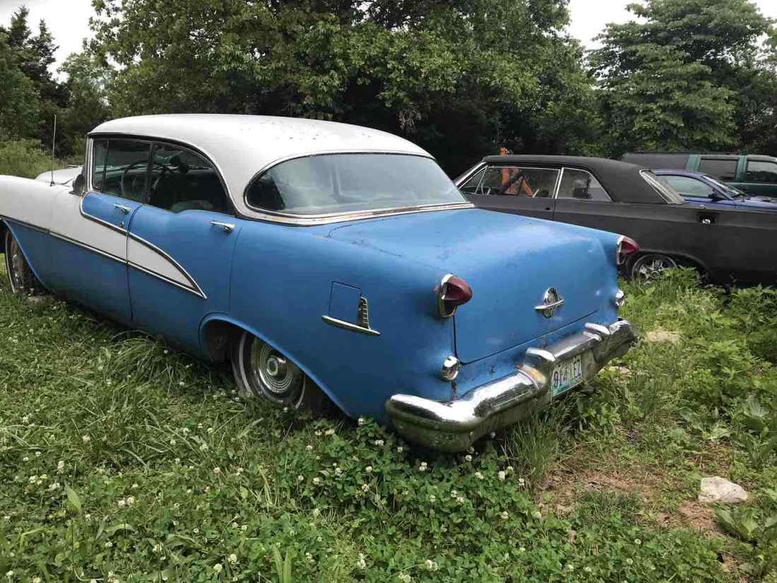 1955 Oldsmobile Holiday chrome - photo 3