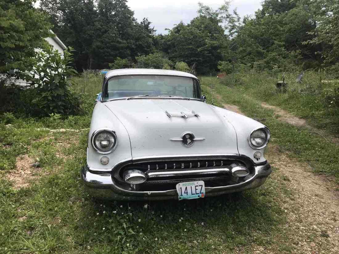 1955 Oldsmobile Holiday chrome - photo 4