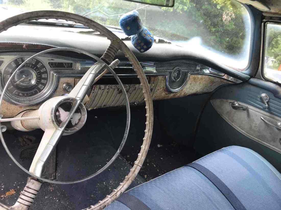 1955 Oldsmobile Holiday chrome - photo 9
