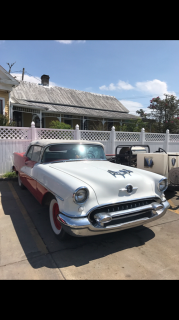 1955 Oldsmobile Starfire chrome - photo 3