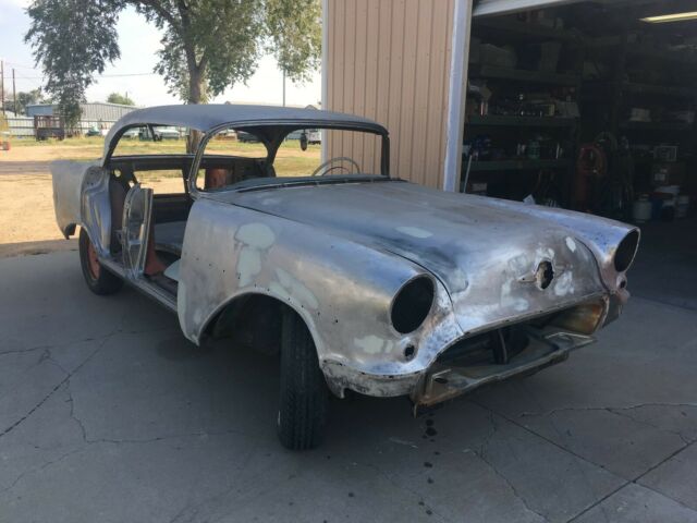 1955 Oldsmobile Super 88 Holiday Hardtop 324CI,4BBL Coral/Shell Beige 1955 Oldsmobile Eighty-Eight 4 Door Hardtop
