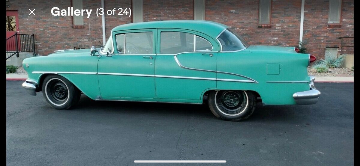 1955 Oldsmobile Super 88 Sedan Green FWD Automatic 1955 Oldsmobile Super 88
