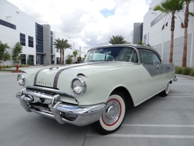 1955 Pontiac Chieftan Catalina Coupe 870 57510 Miles Falcon / Castle Grey 287c 1955 Pontiac Chieftan Catalina Coupe 870