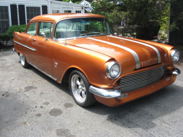 1955 Pontiac Retro Rod Hotrod Street Rod Crusier Custom Chevy Oldsmobile Buick 1955 Pontiac 2 Door Sedan