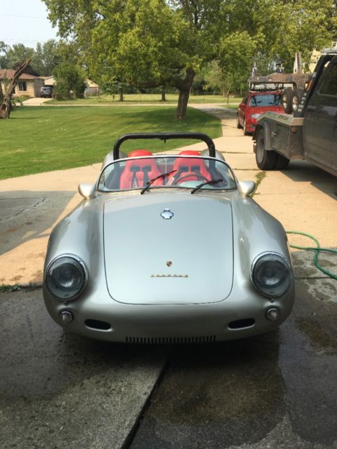 1955 Porsche 550 Spyder Beck/Fat performance engine/trans 1955 Porsche 550 spyder Beck replica
