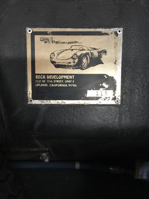 1955 Porsche 550 spyder Beck replica - photo 13