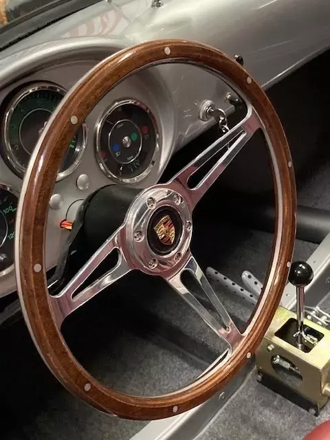 1955 Porsche 550A Spyder Porsche Spyder badging front, rear and side
