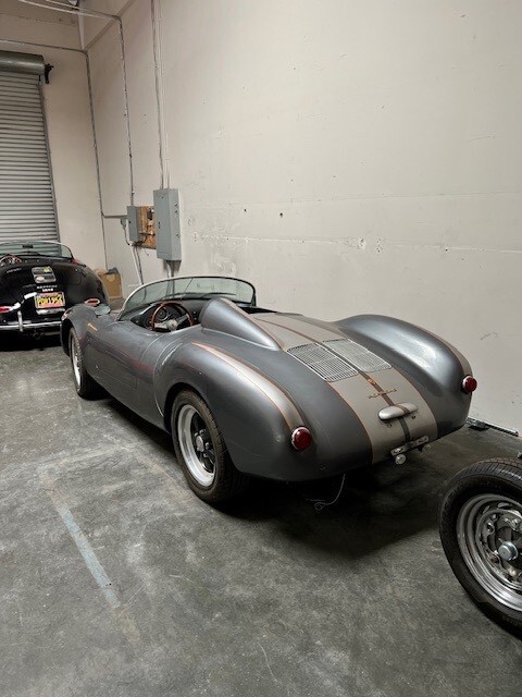 1955 Porsche 550A Spyder Porsche Spyder badging front, rear and side - photo 2