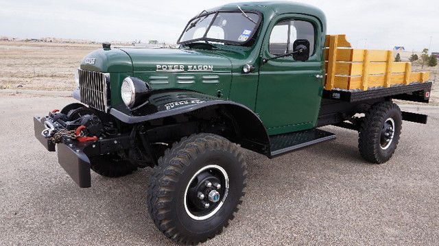 1955 Power Wagon! Restored, New Bed and Wood Side Rails Clean Title, Texas! 1955 Dodge C3-PW6-126 Power Wagon