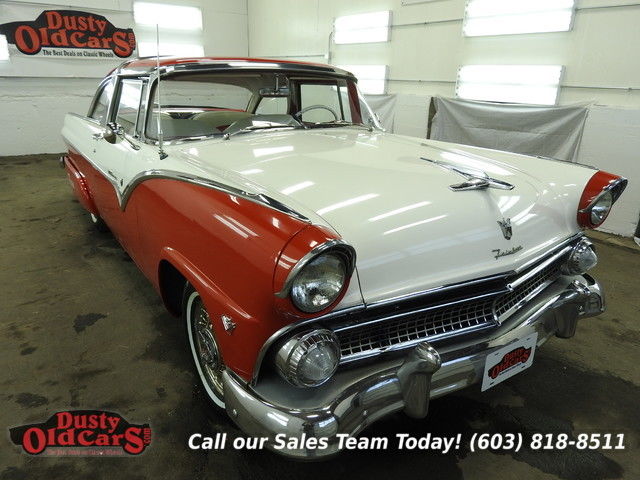1955 Red Runs Drives Body Inter Excel 272V8 3spd auto! 1955 Ford Crown Victoria Runs Drives Body Inter Excel 272V8 3spd auto