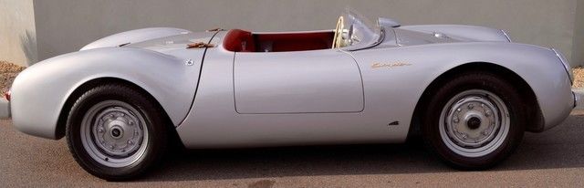 1955 Silver Fibersteel 550 Spyder Porsche 1955 Porsche 550 Spyder Fibersteel