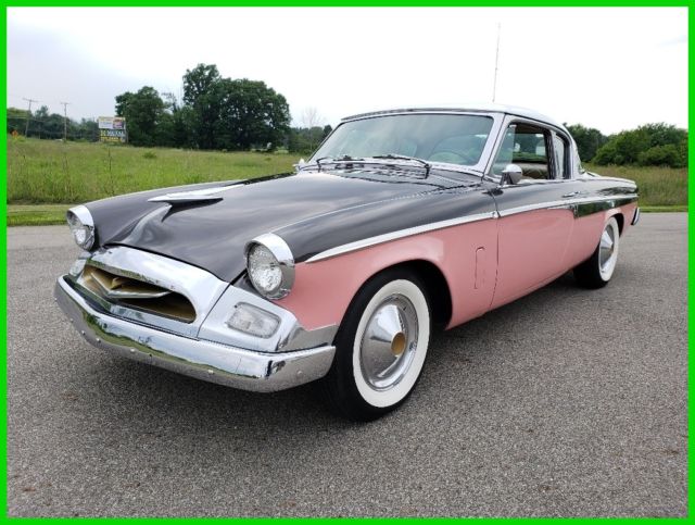 1955 Studebaker Commander Regal Series 16G8 Starlight Coupe 259 V8 Automatic 55 1955 Studebaker 1955 Studebaker Commander Regal Starlight Coupe 55