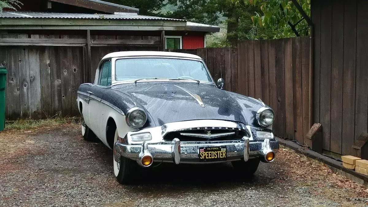 1955 Studebaker President Coupe White Speedster 1955 Studebaker President Speedster